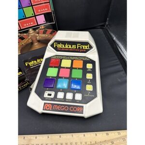 Mego Corp Electronic Handheld Game - Fabulous Fred - Kinda Working